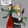 Thor Spanks Kid Loki