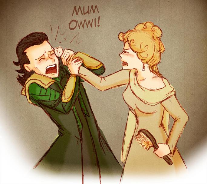 Mummy Frigga is not pleased