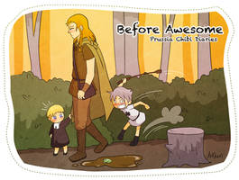 Peaceful walk in the woods - Chibi Prussia Diaries