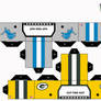 lions packers helmets