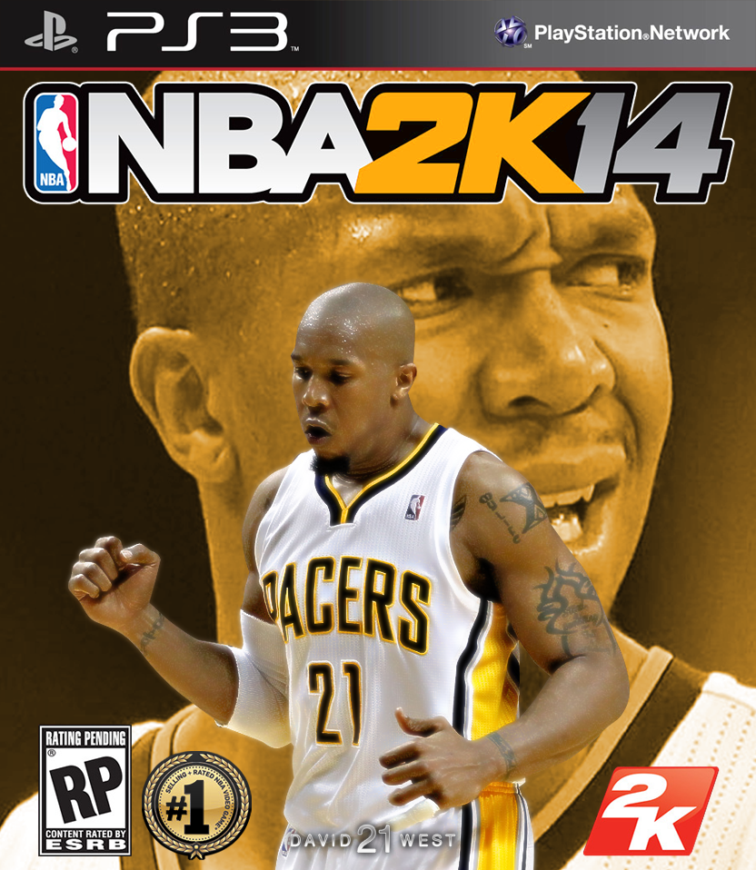 David West NBA2K14 Cover - PS3