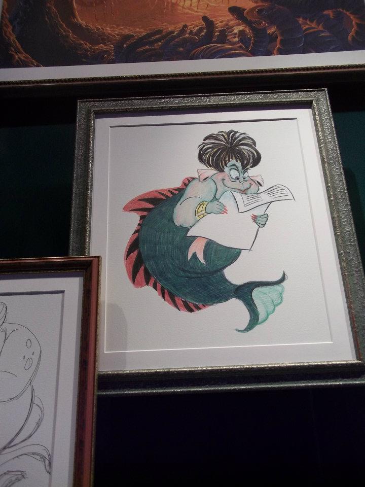 the little mermaid ursula concept art