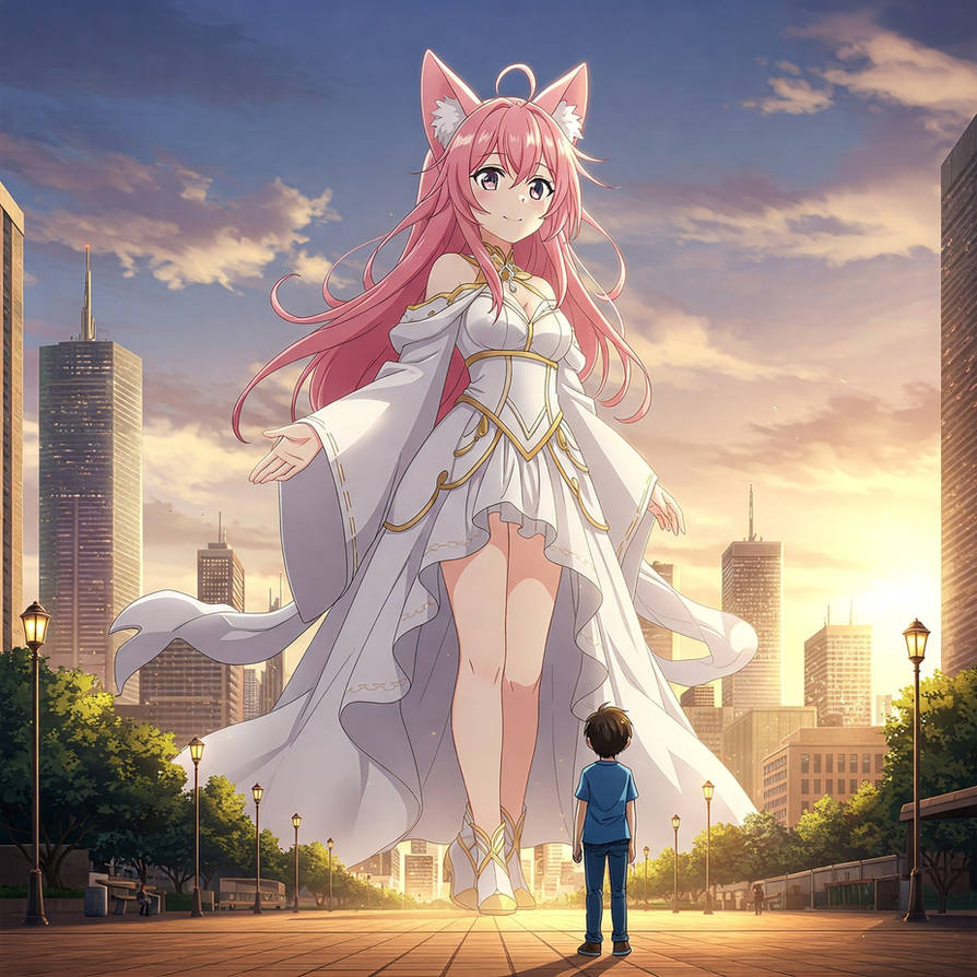 CATGIRL GIANTESS WAS FOUNDED BY TINY BOY By Zbusezhc On DeviantArt catgirl-giantess-was-founded-by-tiny-boy-by-zbusezhc-on-deviantart