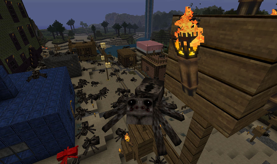 Spider Infested Build Minecraft Spider Infestation - Minecraft by Galato901 on DeviantArt