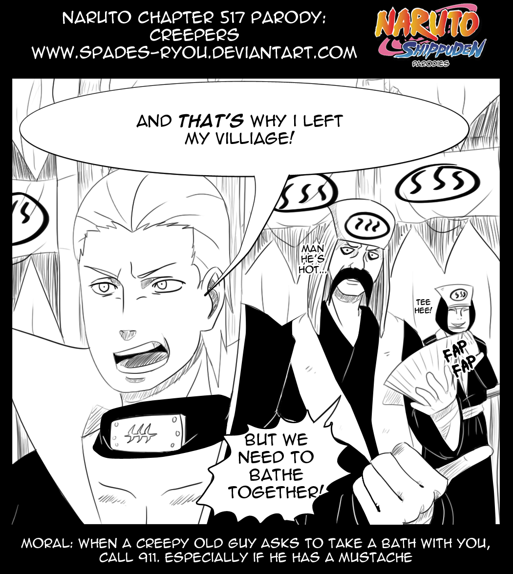 Naruto Chapter 517 Parody