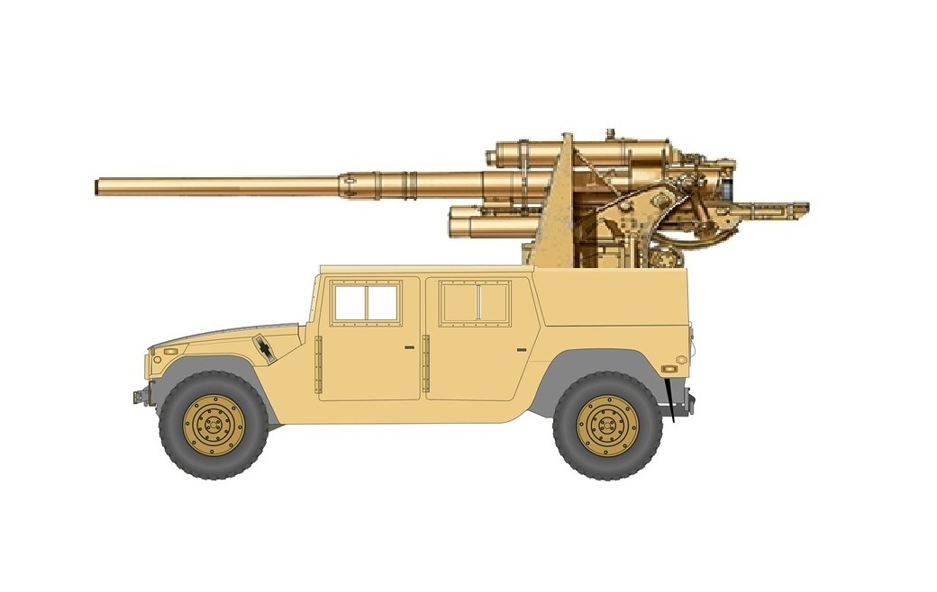 Humvee WITH 100 mm OR 120 mm cannon by unspacy on DeviantArt