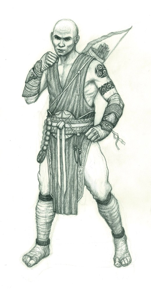 Dao the Fighter Monk