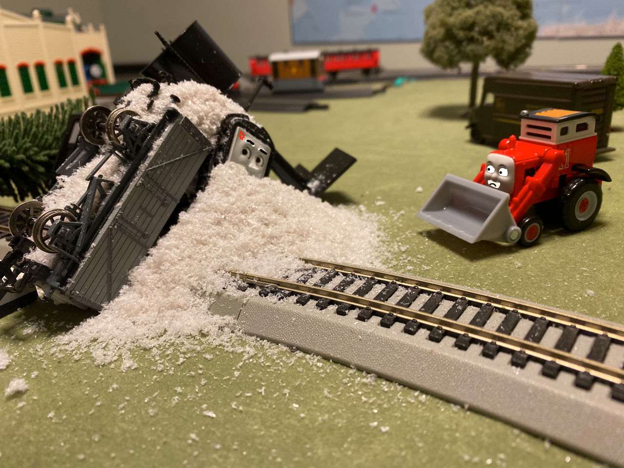 Diesel in a Muddle by TheRedJ50 on DeviantArt