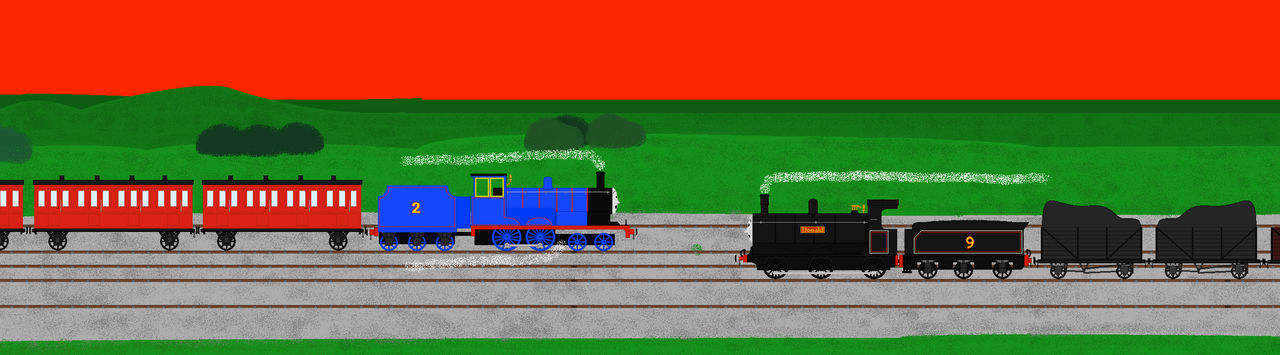Sodor Fallout: Escaping the Blast by TheRedJ50 on DeviantArt