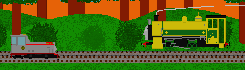 The Mysterious Yellow Engine by TheRedJ50 on DeviantArt