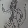 Tiefling monk: Draven