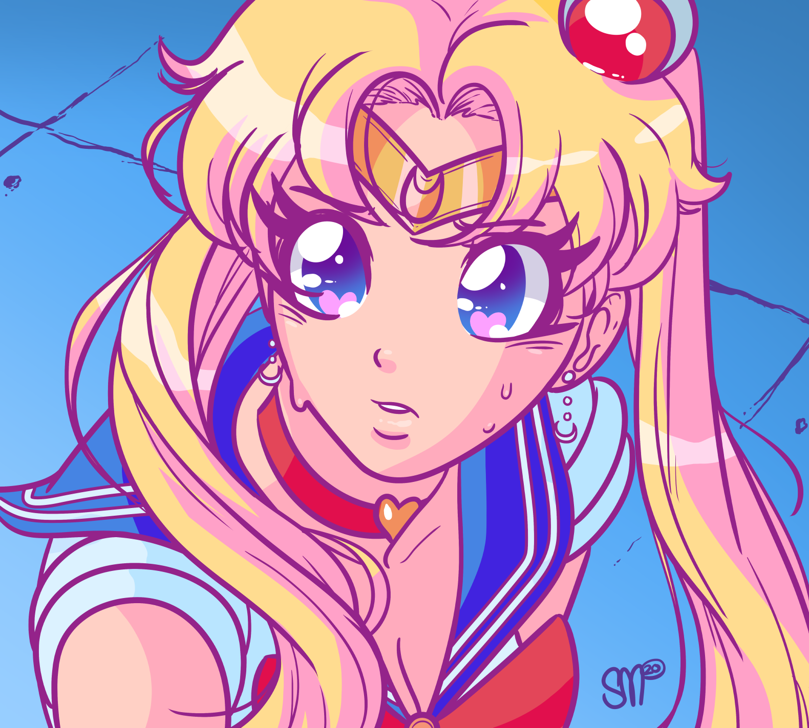 Sailor Moon Redraw by SGTMADNESS on DeviantArt