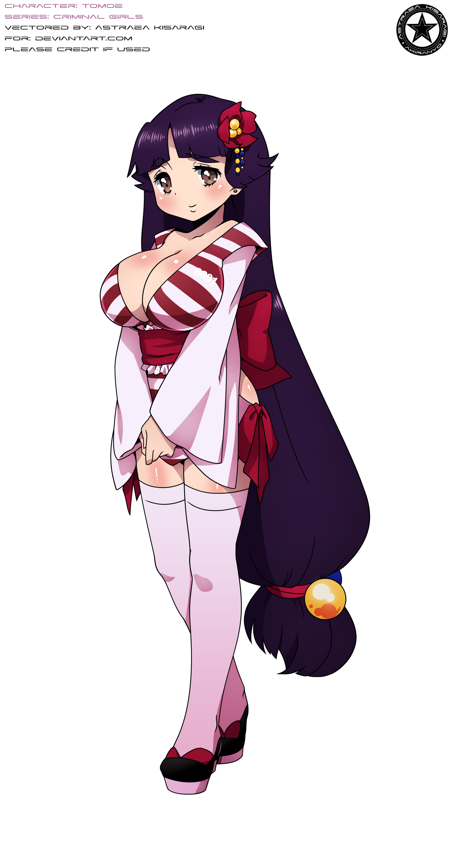 [vector] Tomoe (Criminal Girls)