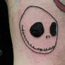 2nd tattoo - Jack Skellington head