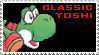 Classic Yoshi Stamp by VVraith