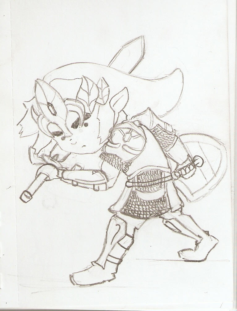 magic armor link toonyfied by jobiwan on DeviantArt