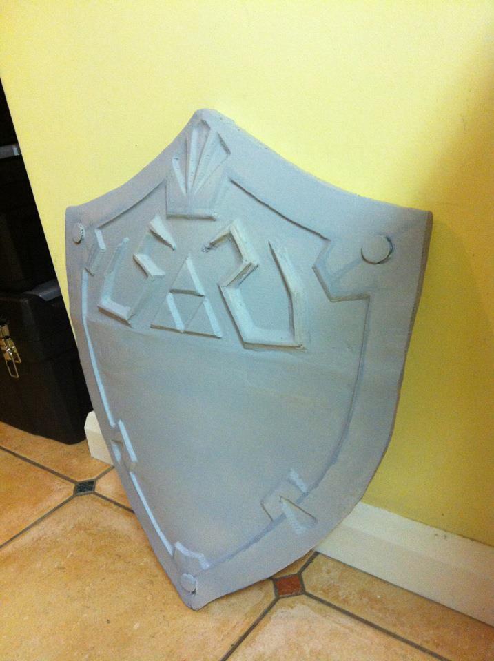 Hylian shield WIP 4 -skyward sword-