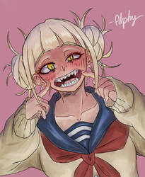 Himiko Toga paint practice