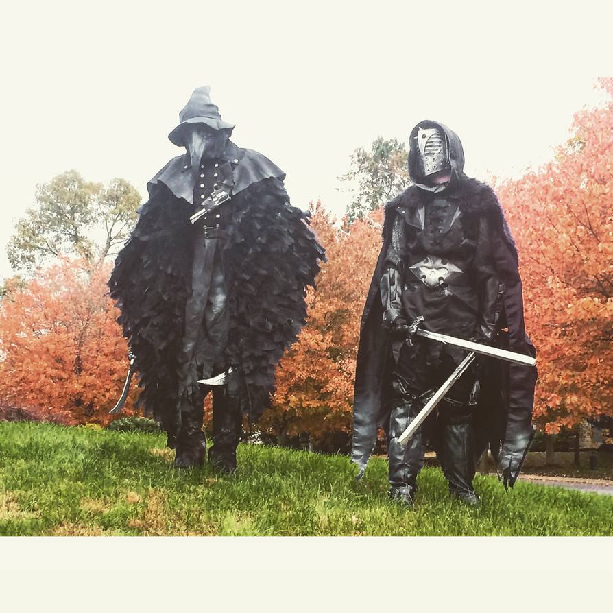 Bloodborne Crow Feather and Rogue Hunter by JimBengochea on DeviantArt