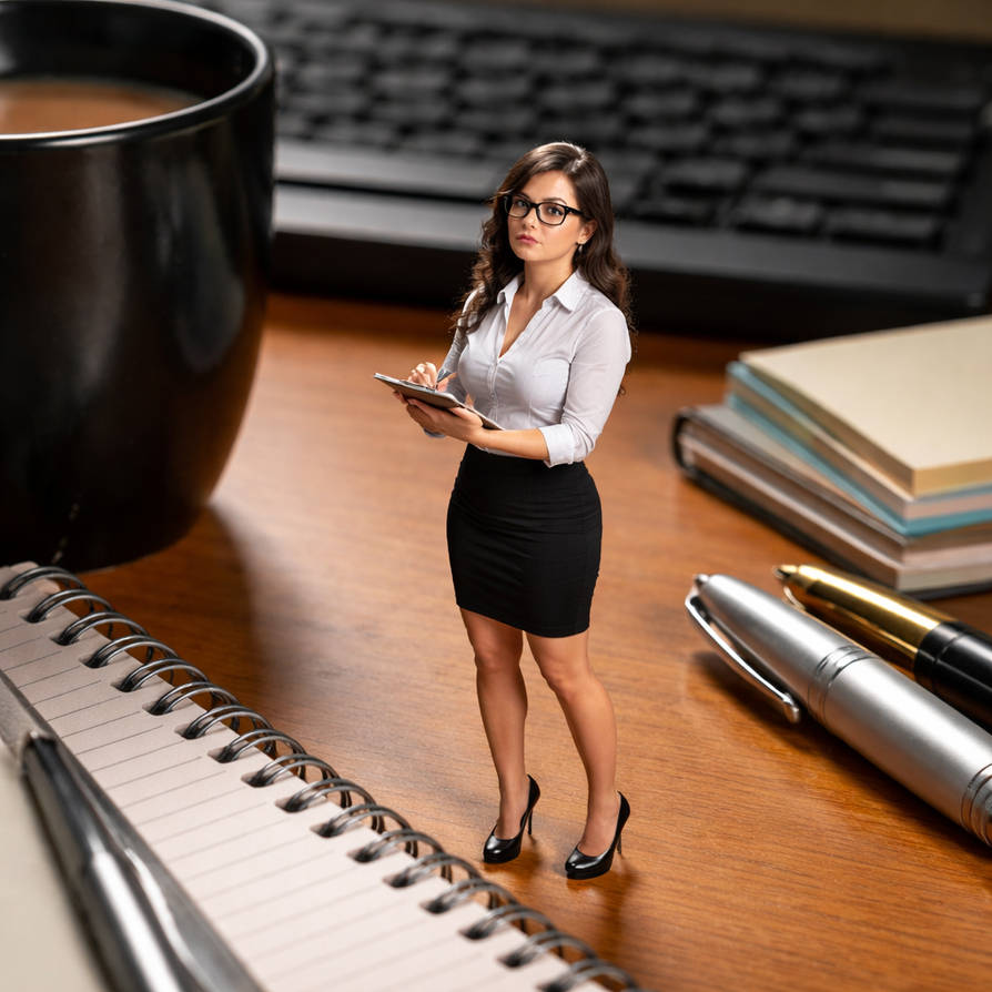 Mouse Secretary Miniature Secretary by supermontanker29 on DeviantArt