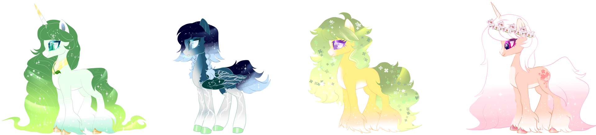 Spring Rain Mlp Beautiful Spring theme MLP adopts open by SakiMiaji on DeviantArt