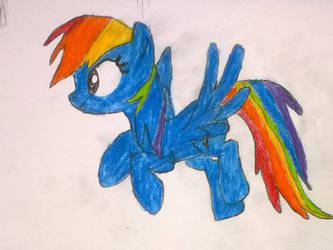 Rainbow Dash Drawing