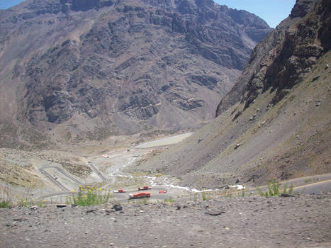 subida cordillera de los andes