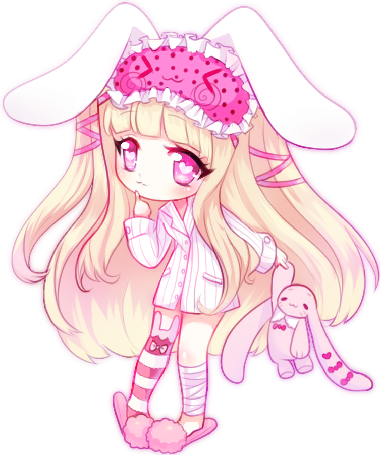 ~Bunny :: Chibi Commission~ by Miiru-Inu on DeviantArt