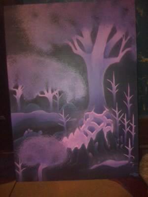 Painting of Crystalsong Forest