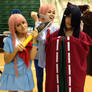 Mirai Nikki - Tsubaki, Yuno and Male Yuno Cosplay