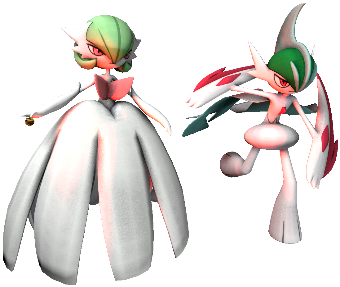 ArtStation - Mega Gardevoir x Mega Gallade