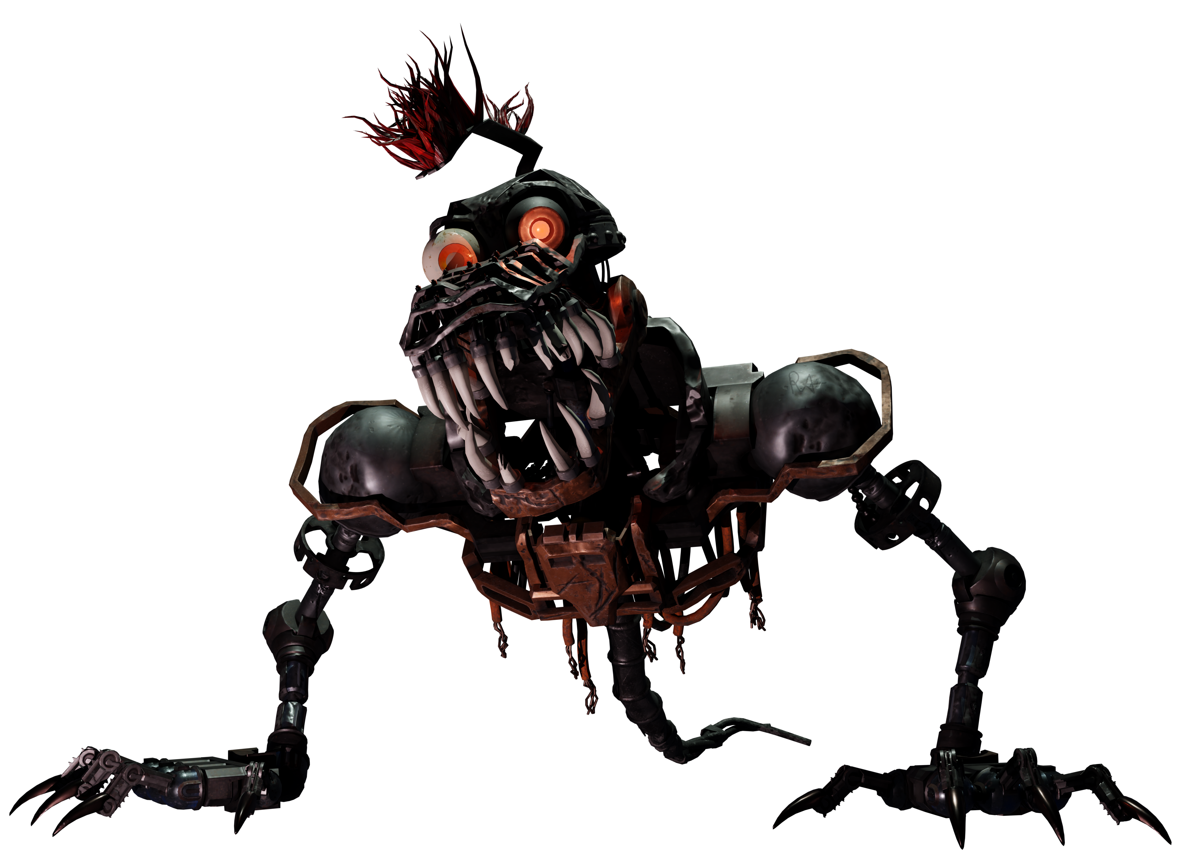 FNaF Security Breach: Ruin - Ruined Monty by datDerpington on DeviantArt