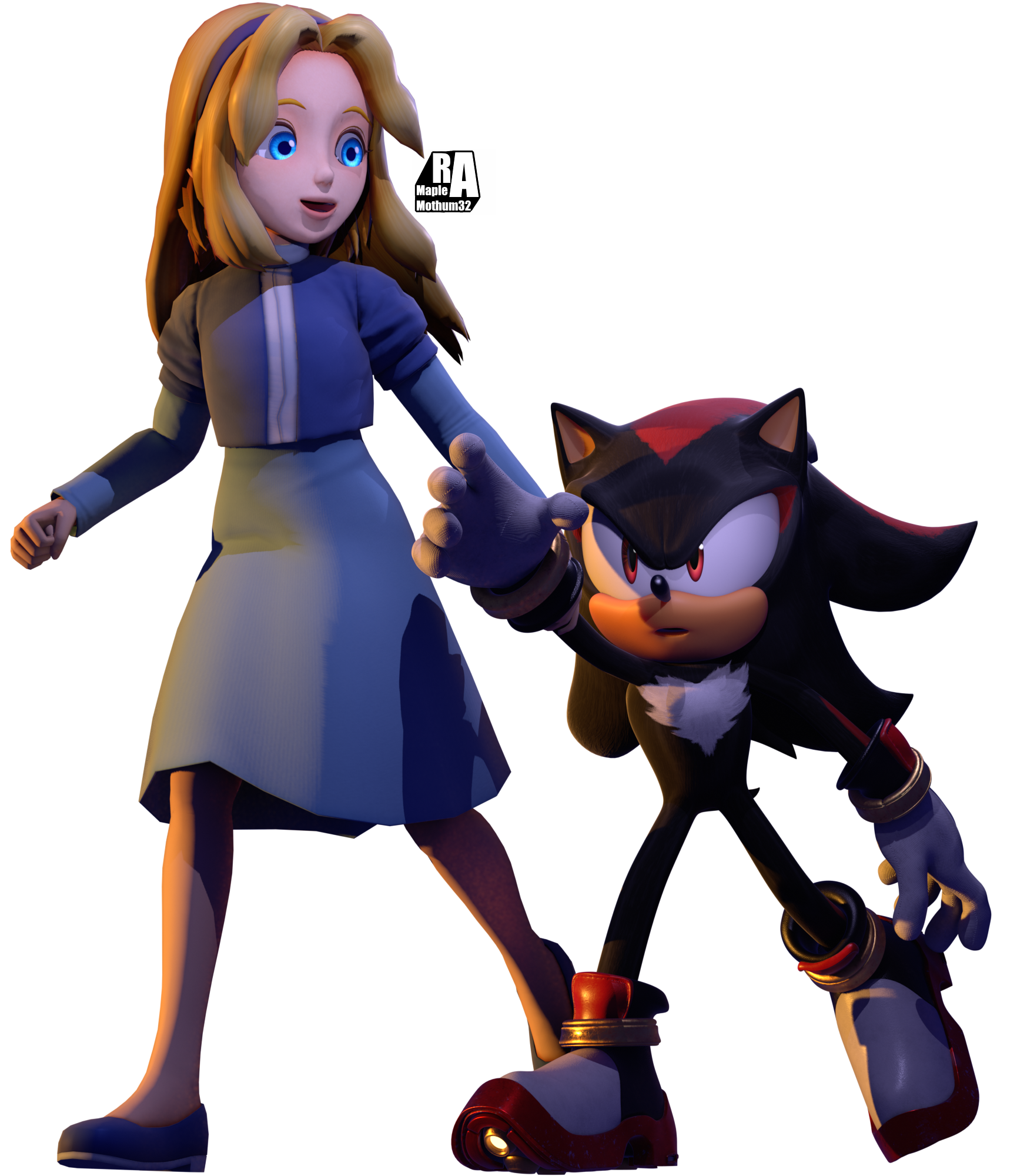 Shadow Marie Maria and Shadow by Random-Artery on DeviantArt