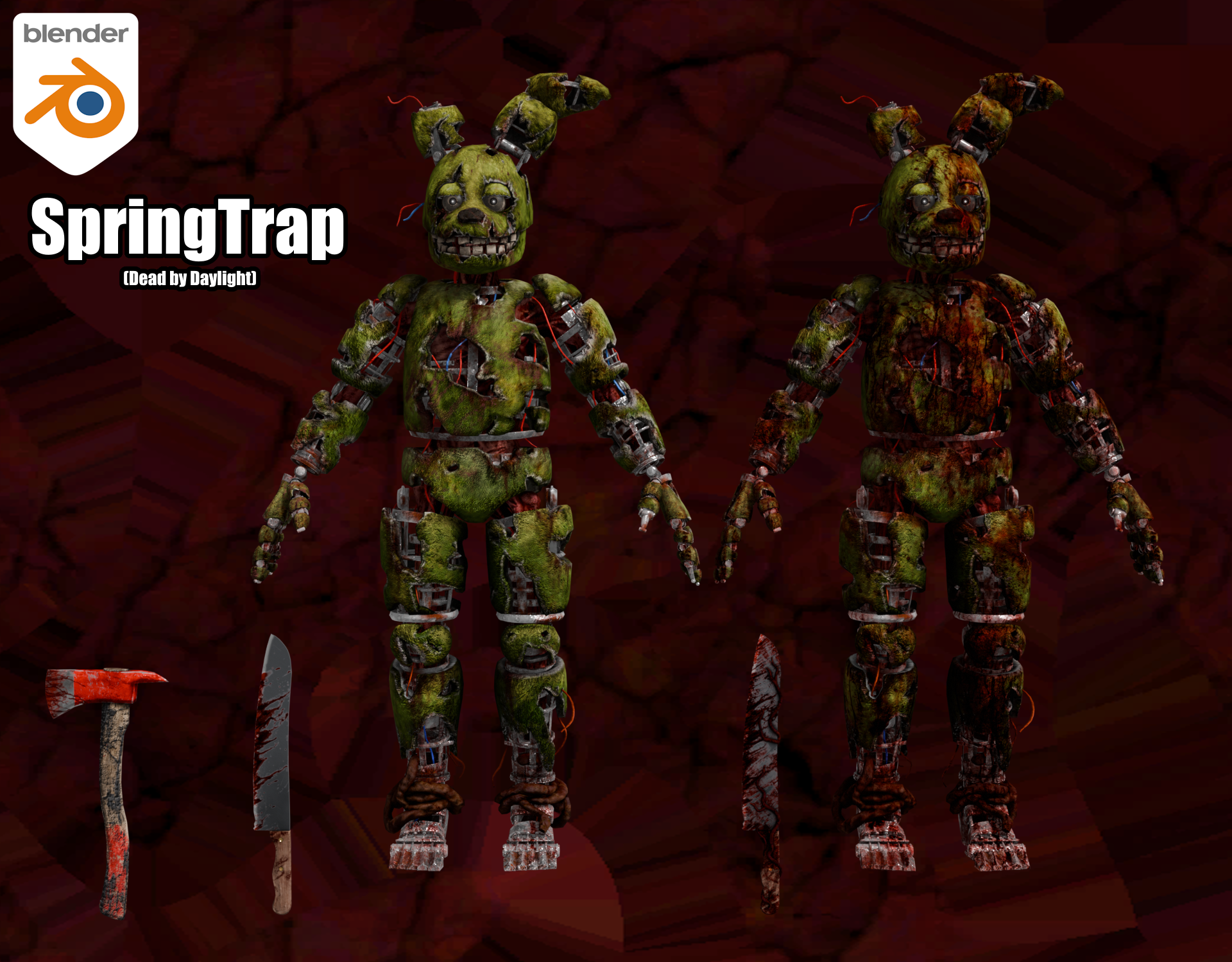 Newspring Animatronics The Animatronic Model by Random-Artery on DeviantArt