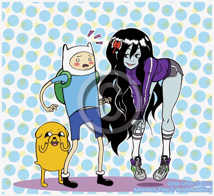 Adventure Time with Finn, Jake, and Marceline