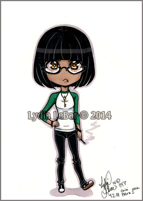 Lilly-Lamb Chibi Series_Petra Koenig