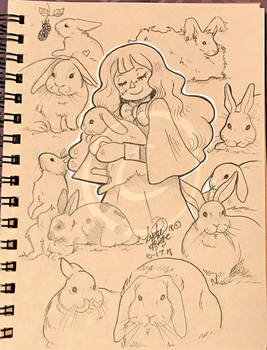 Lilly-Lamb Sketchbook 2018 Part 34