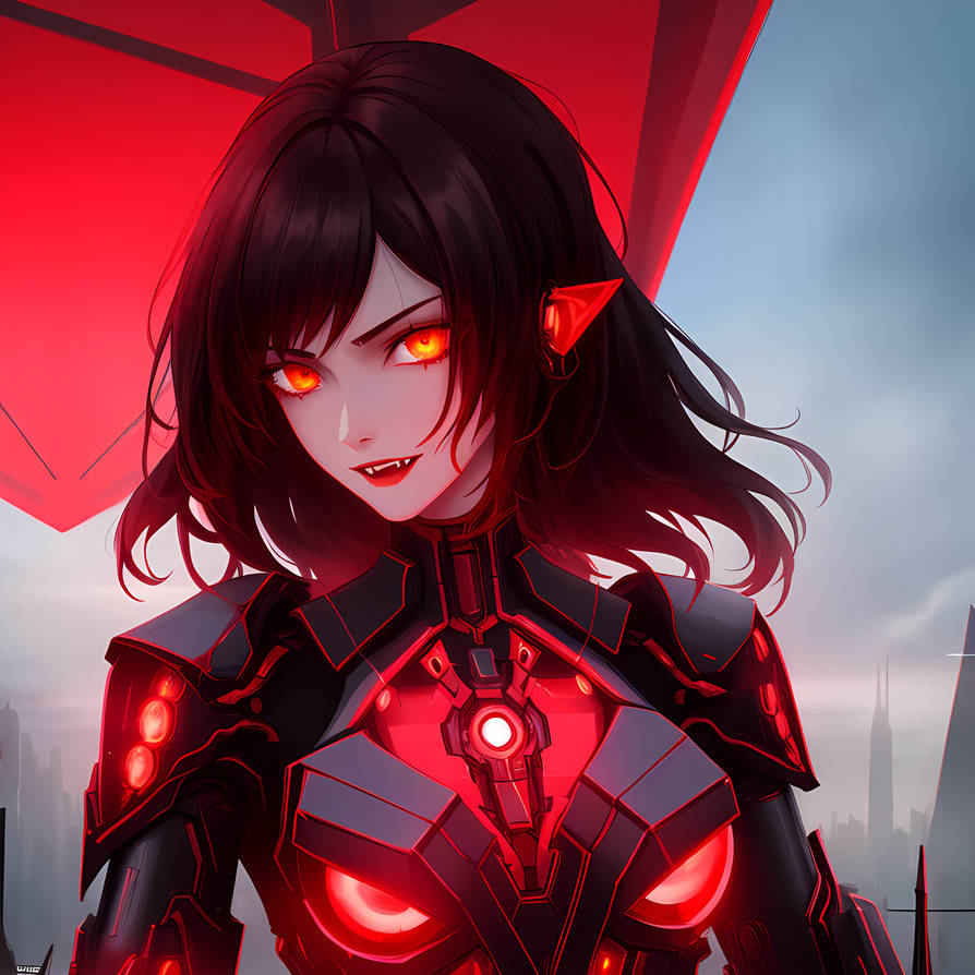 Future Vampire Stable Diffusion Cyborg Vampire 10 by Pandorasaurus on DeviantArt