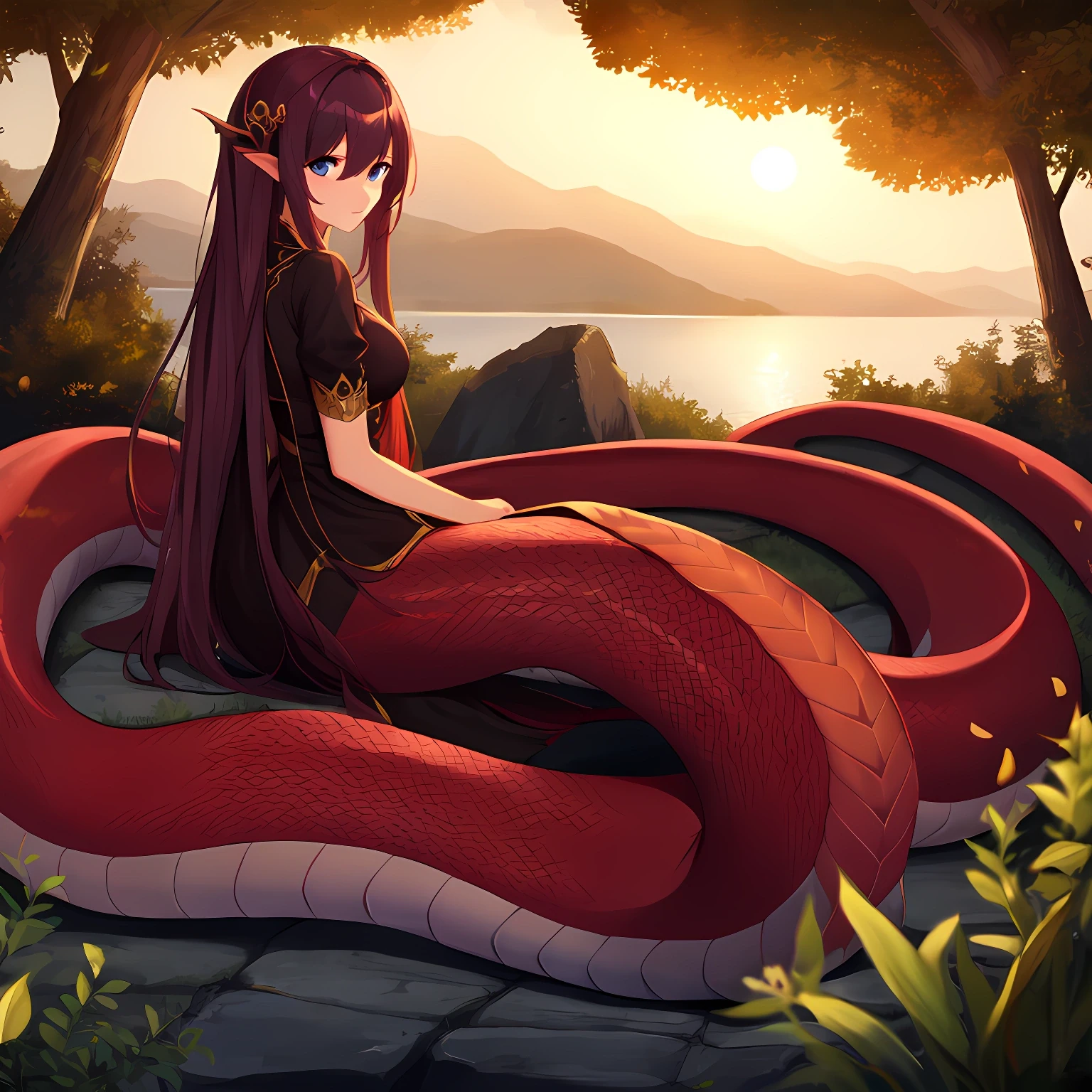 Lamia Female Ranger Stable Diffusion Lamia 68 by Pandorasaurus on DeviantArt