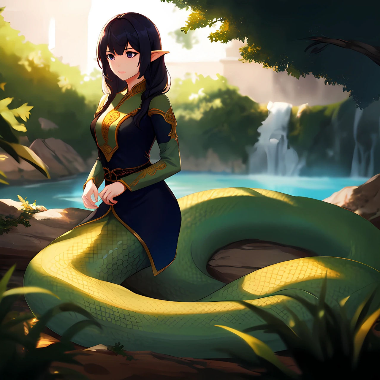 Stable Diffusion Lamia 74 by Pandorasaurus on DeviantArt