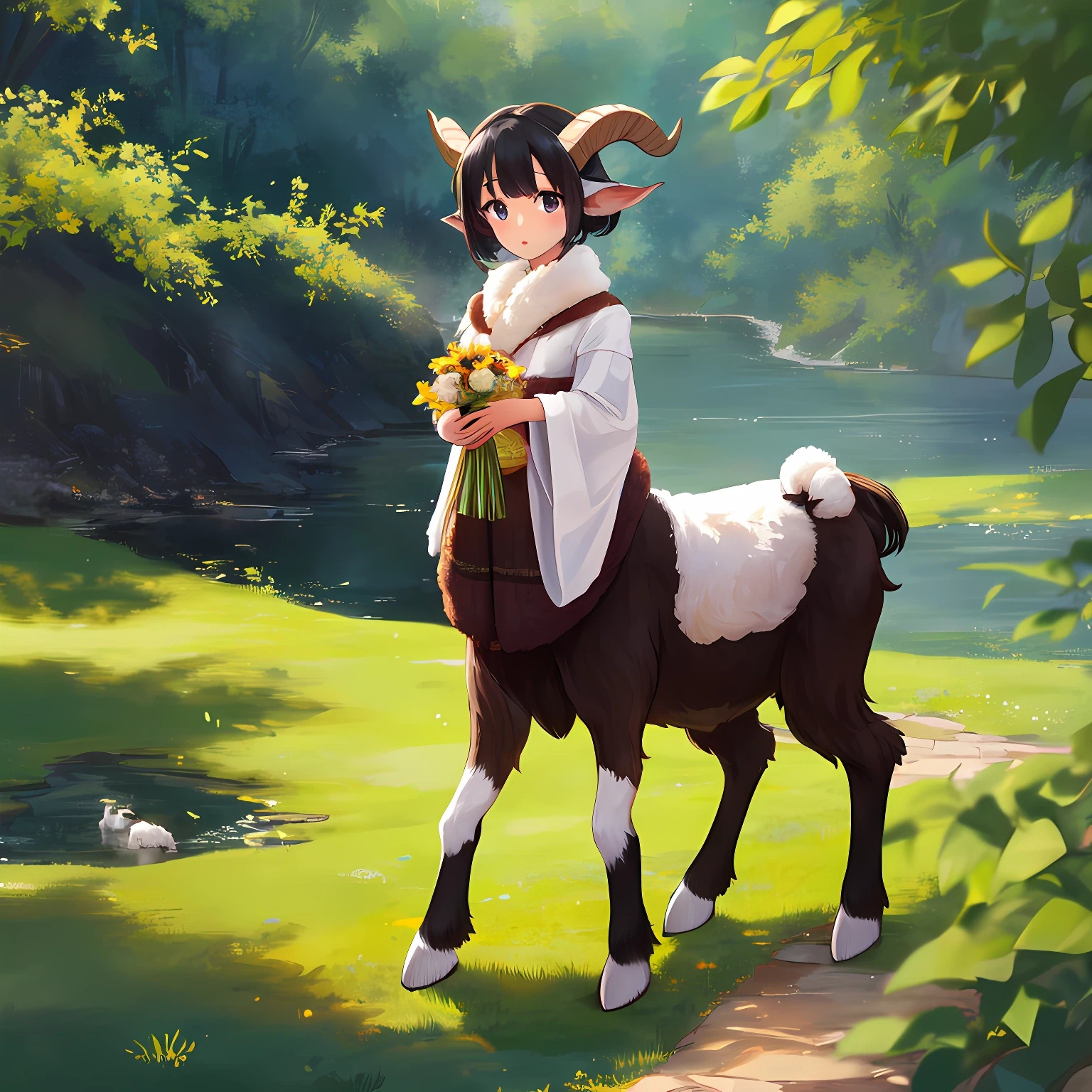 Goat Fu Stable Diffusion Goattaur 1 by Pandorasaurus on DeviantArt