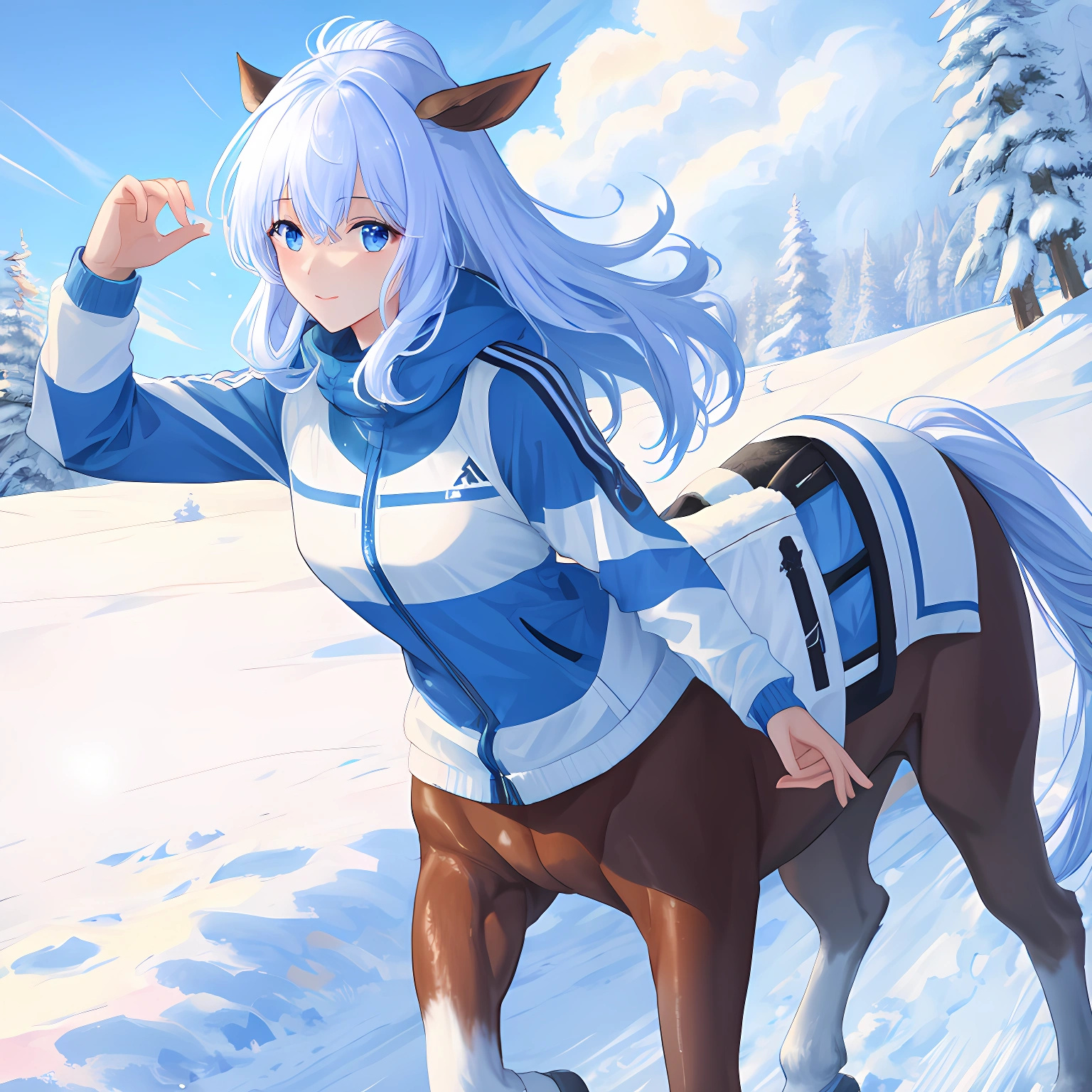 Stable Diffusion Centaur 410 by Pandorasaurus on DeviantArt