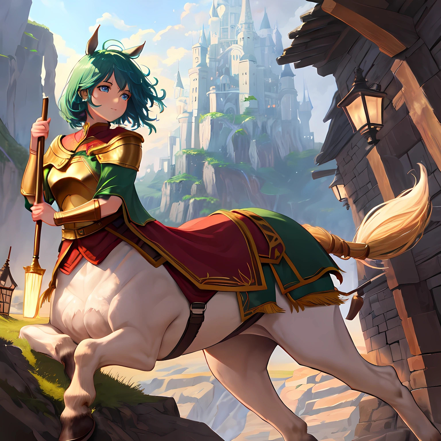 Stable Diffusion Centaur 428 by Pandorasaurus on DeviantArt