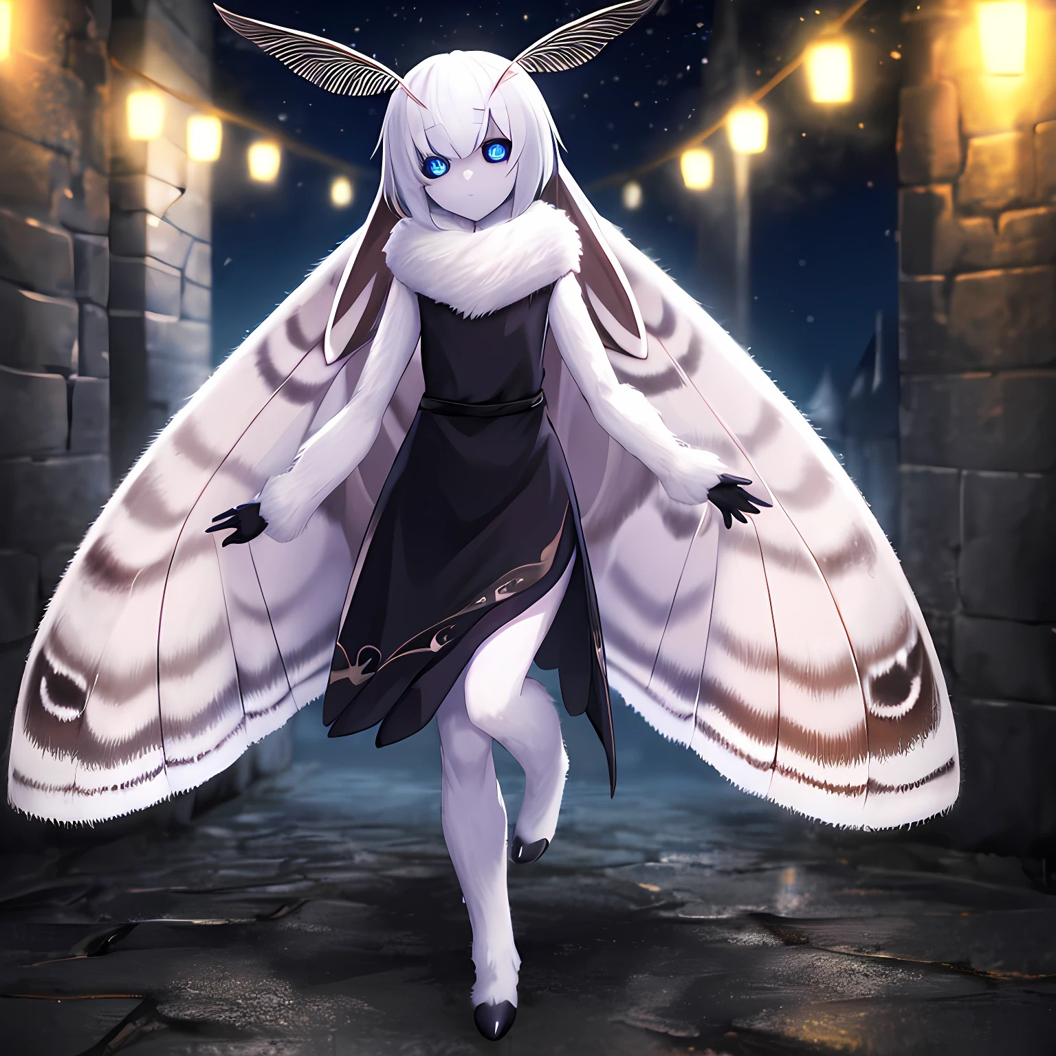 Stable Diffusion Moth Girl 1 by Pandorasaurus on DeviantArt