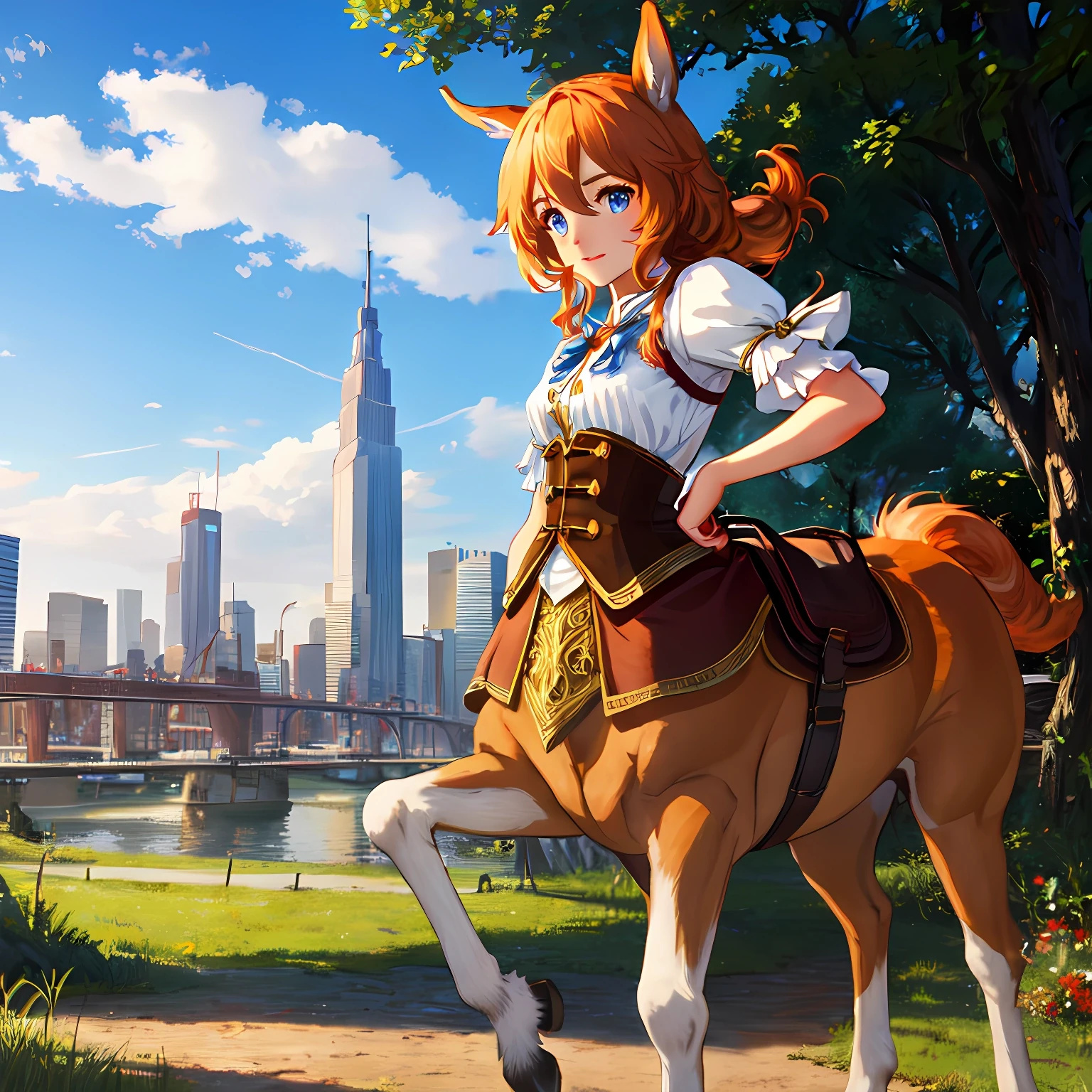 Stable Diffusion Centaur 441 by Pandorasaurus on DeviantArt