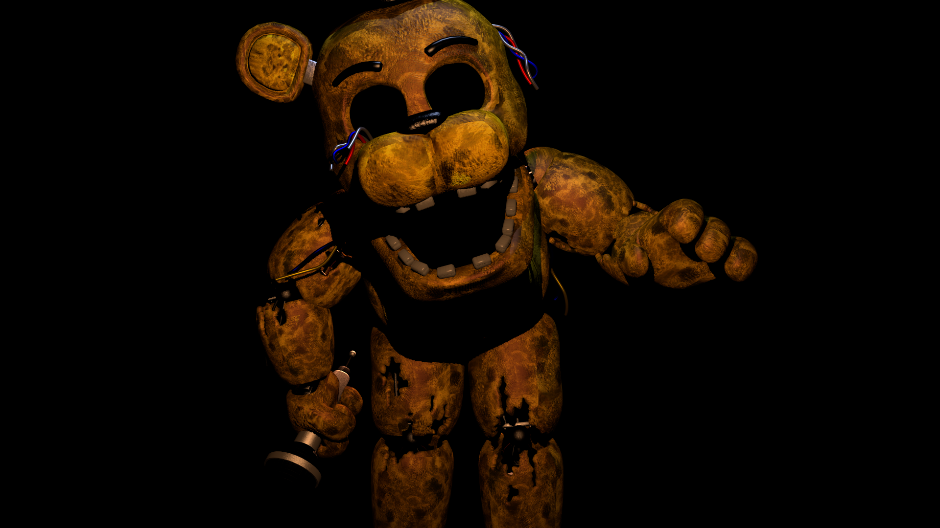 Fixed Withered Golden Freddy (EDIT) by b0iman69 on DeviantArt