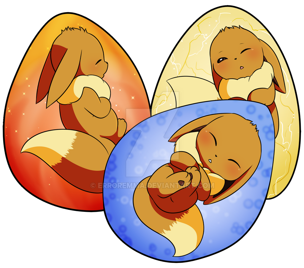 Pokemon X: Shiny Eevee after 1,200+ Eggs!!!! by DeactivatedUSERTHE on  DeviantArt