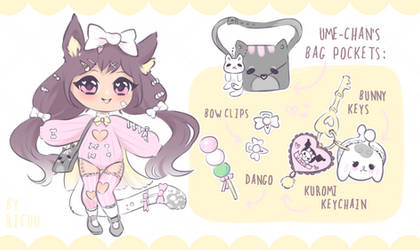 [Auction] Ume The Snow Leopard Chibi [OPEN] by Ricuu