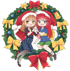 .: Christmas Couple :. by Ricuu