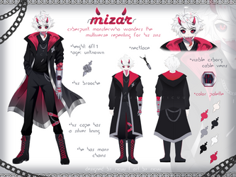 .: Mizarvt - Design and Reference Sheet :. by Ricuu